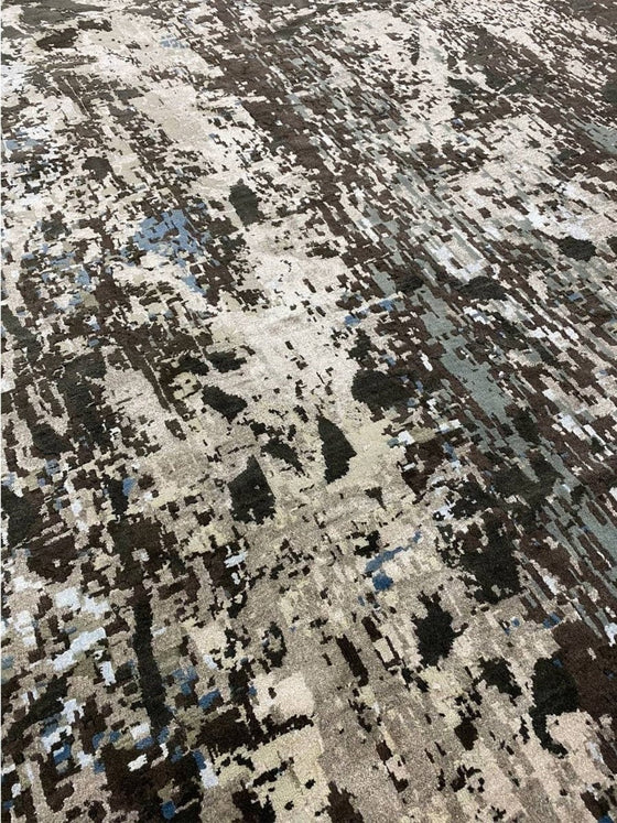 9x12 Modern Abstract Area Rug - 501352.