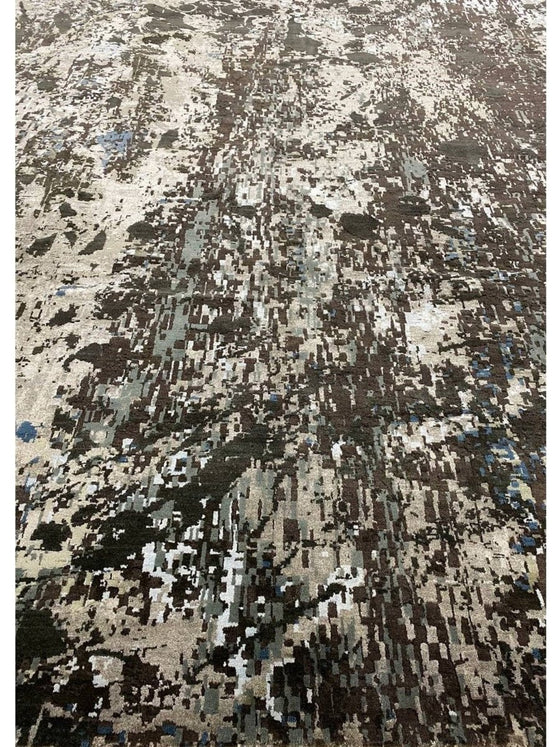 9x12 Modern Abstract Area Rug - 501352.