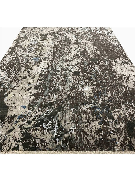 9x12 Modern Abstract Area Rug - 501352.