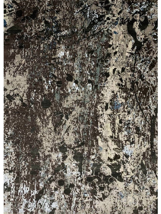 9x12 Modern Abstract Area Rug - 501352.