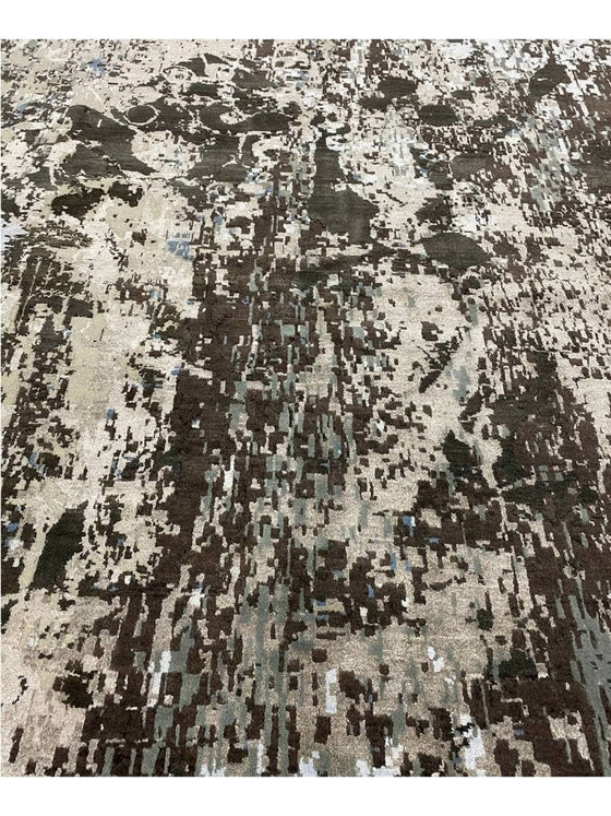 9x12 Modern Abstract Area Rug - 501352.