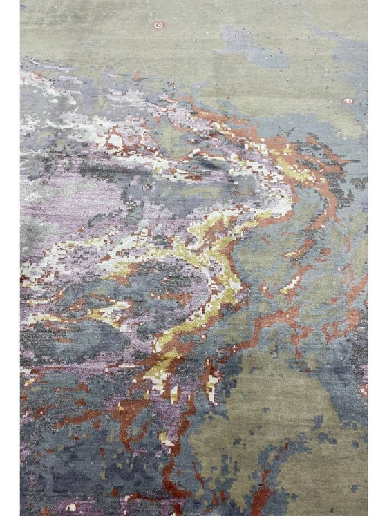 9x12 Modern Abstract Area Rug - 501355.