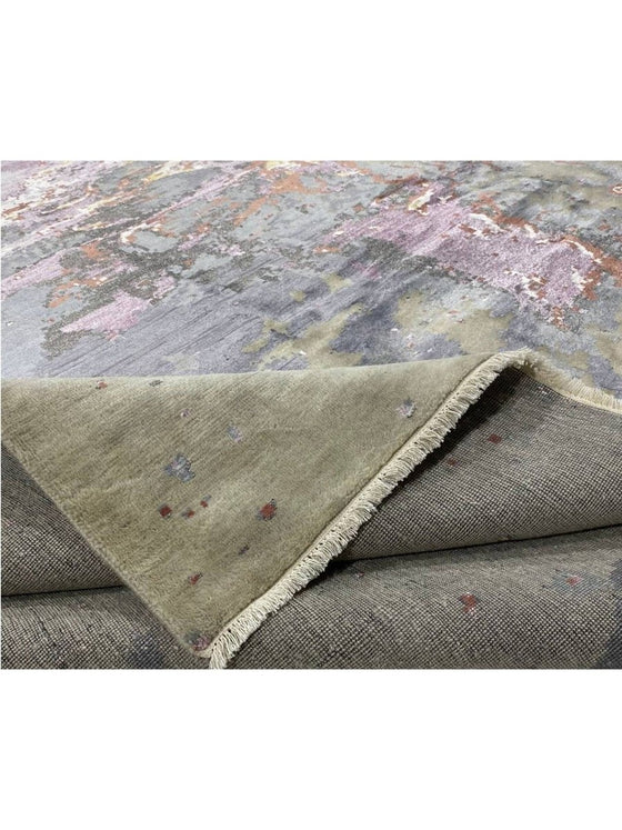 9x12 Modern Abstract Area Rug - 501355.