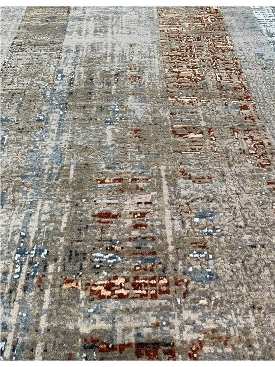 9x12 Modern Abstract Area Rug - 501601.