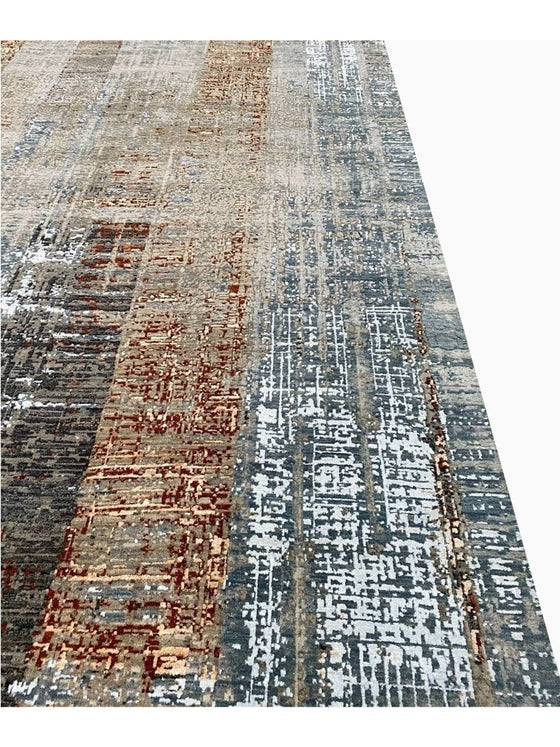 9x12 Modern Abstract Area Rug - 501601.