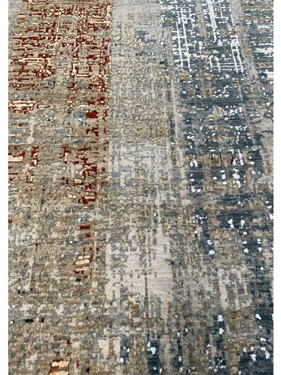 9x12 Modern Abstract Area Rug - 501601.