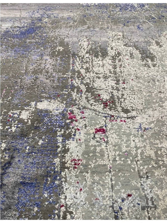 9x12 Modern Abstract Area Rug - 501623.