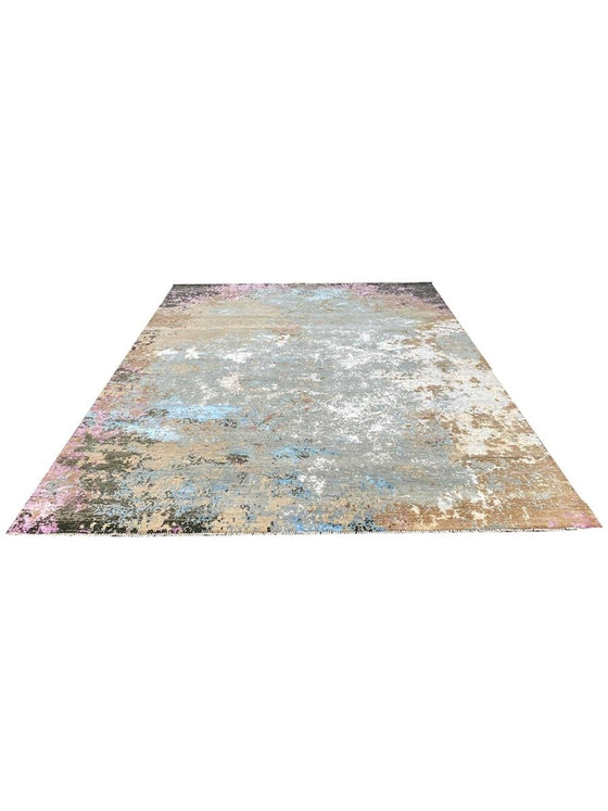 9x12 Modern Abstract Area Rug - 502468.