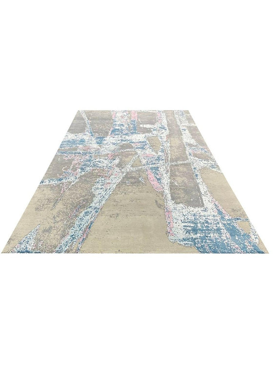 9x12 Modern Abstract Area Rug - 502609.