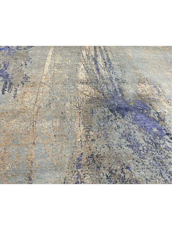 9x12 Modern Abstract Area Rug - 502613.