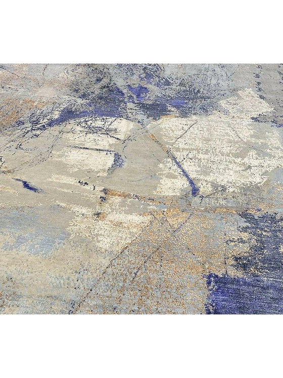 9x12 Modern Abstract Area Rug - 502613.