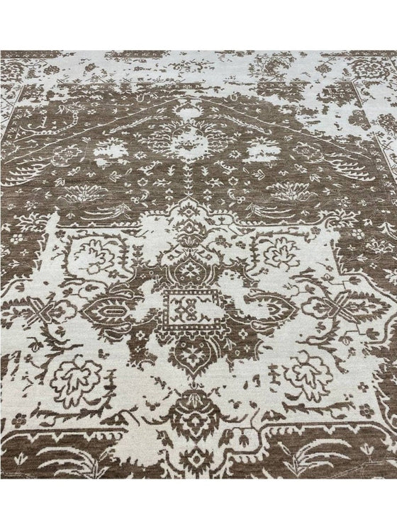 9x12 Modern Heriz Area Rug - 501443.