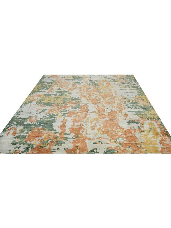 9x12 Modern Oushak Area Rug - 500654.