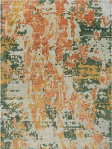  9x12 Modern Oushak Area Rug - 500654.