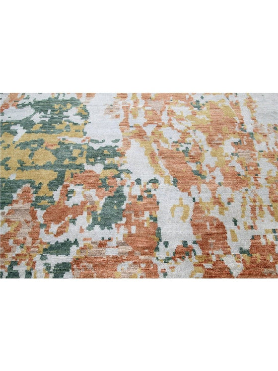 9x12 Modern Oushak Area Rug - 500654.