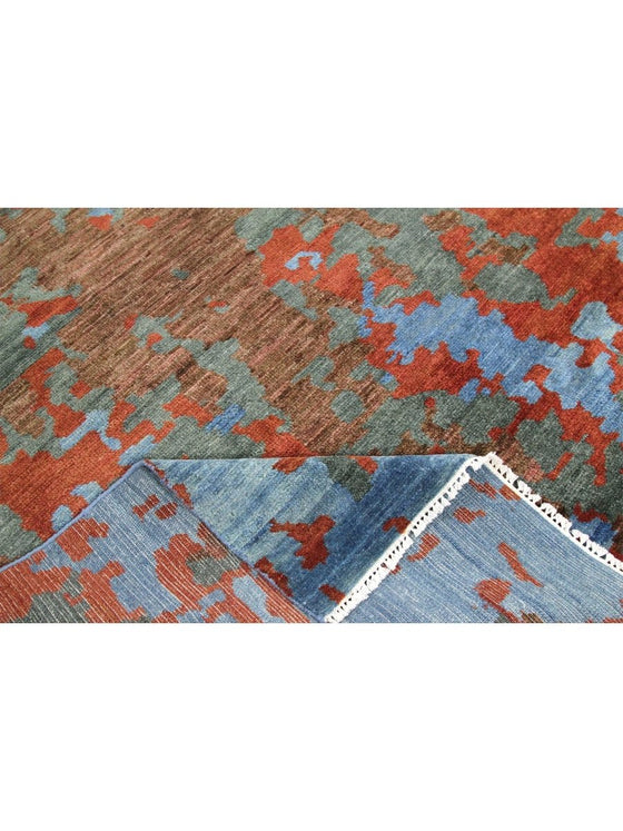 9x12 Modern Oushak Area Rug - 500659.