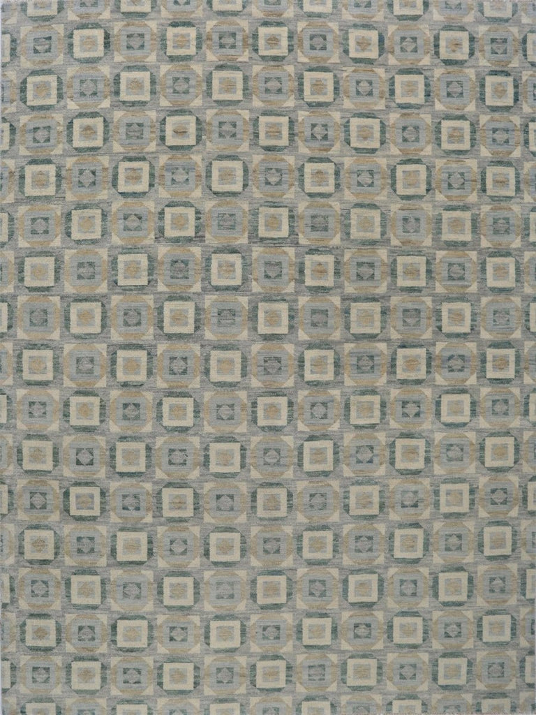 9x12 Modern Oushak Area Rug - 500660.