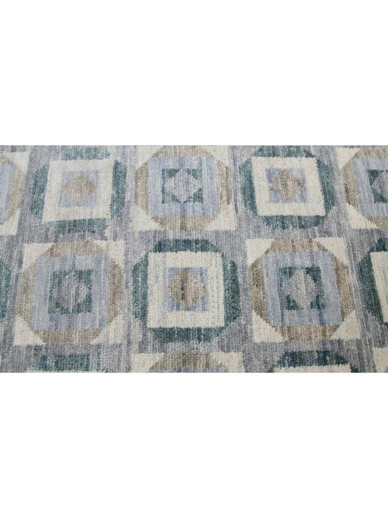 9x12 Modern Oushak Area Rug - 500660.