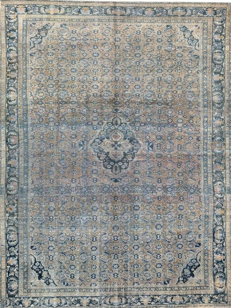 8'6" x 12'0" Old Persian Hamedan Area Rug - 101196.