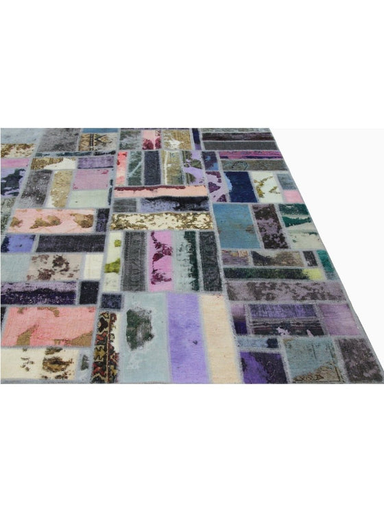 9x12 Overdyed Persian Area Rug - 110448.