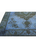 9x12 Overdyed Persian Area Rug - 110923.