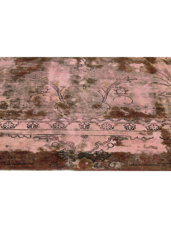 9x12 Pink Overdyed Persian Area Rug - 109744.