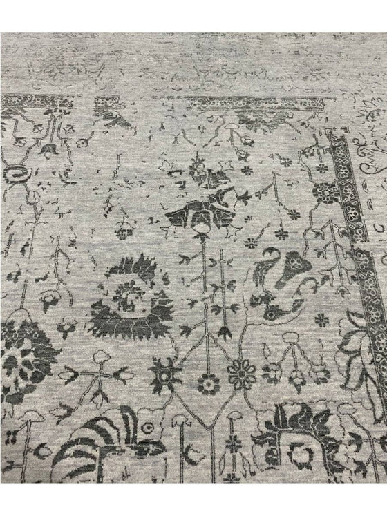 9x12 Transitional Agra Area Rug - 501446.