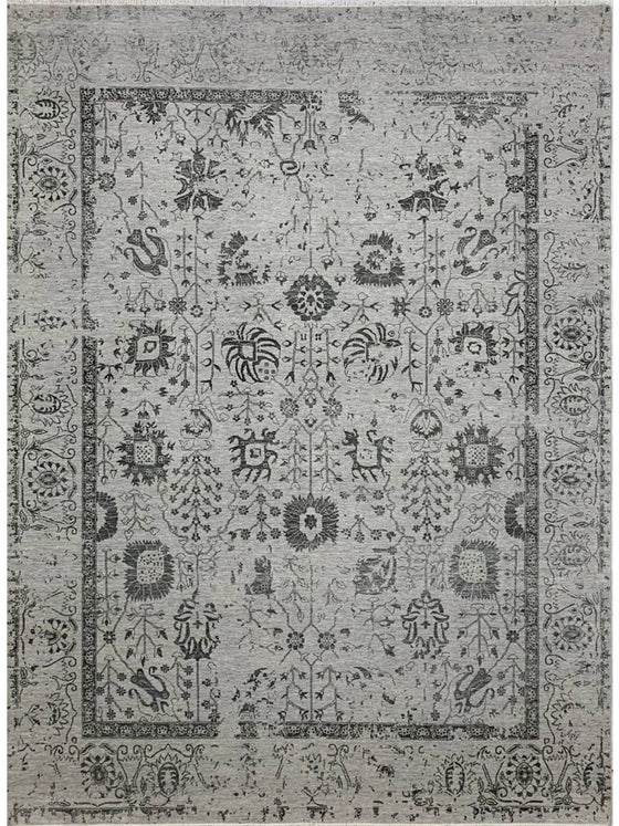 9x12 Transitional Agra Area Rug - 501446.