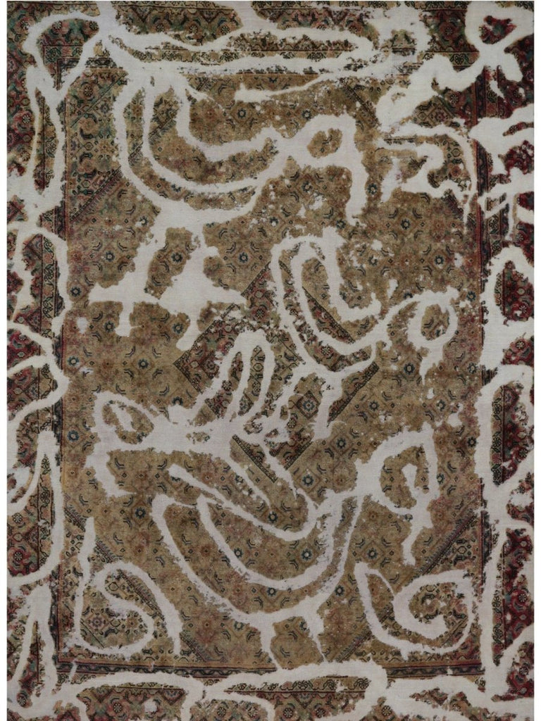 8'7" x 11'8" Vintage Persian Area Rug - 108864.