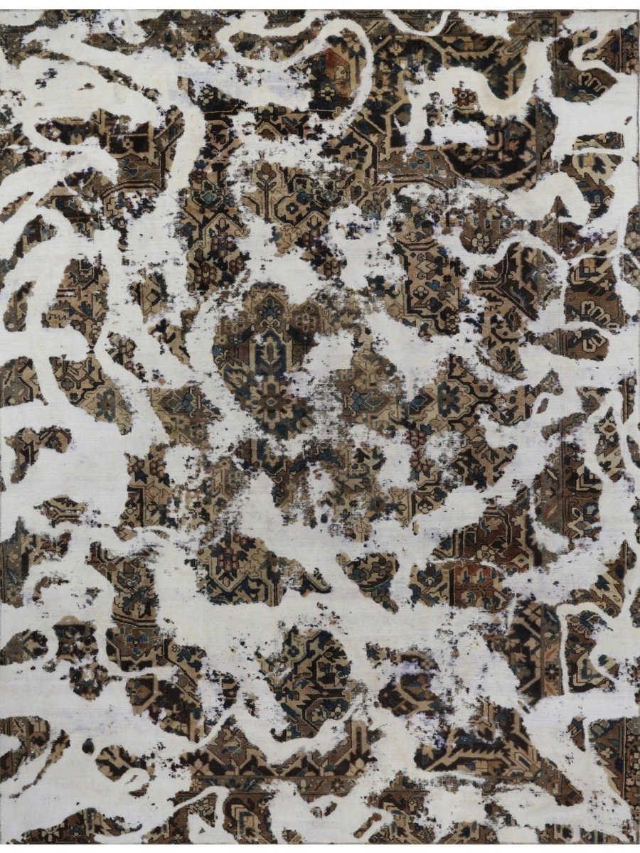 8'9" x 11'7" Vintage Persian Area Rug - 108942.