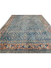 9x13 Antique Persian Tabriz Area Rug - 107728.