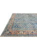 9x13 Antique Persian Tabriz Area Rug - 107728.