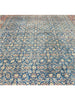 9x13 Antique Persian Tabriz Area Rug - 107728.