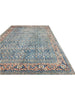 9x13 Antique Persian Tabriz Area Rug - 107728.