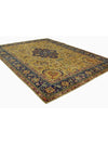 9x13 Antique Persian Tabriz Area Rug - 110427.