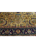 9x13 Antique Persian Tabriz Area Rug - 110427.