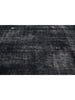 9x13 Black Overdyed Persian Area Rug - 109747.