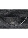 9x13 Black Overdyed Persian Area Rug - 109747.