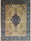 9x13 Old Persian Tabriz Area Rug - 109867.