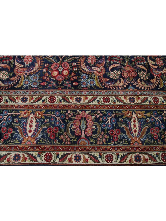 9x13 Old Persian Tabriz Area Rug - 110346.