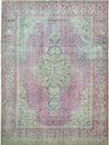 9x13 Old Persian Tabriz Area Rug - 600072.