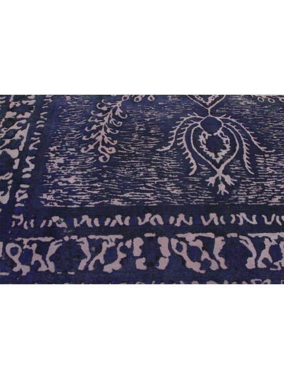 9x13 Overdyed Persian Area Rug - 110924.