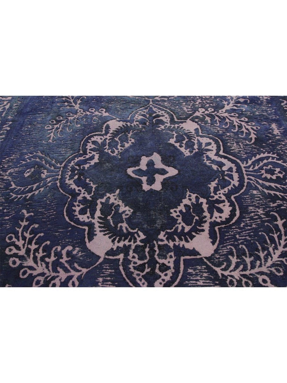 9x13 Overdyed Persian Area Rug - 110924.