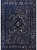 9x13 Overdyed Persian Area Rug - 110924.