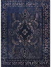 9x13 Overdyed Persian Area Rug - 110924.