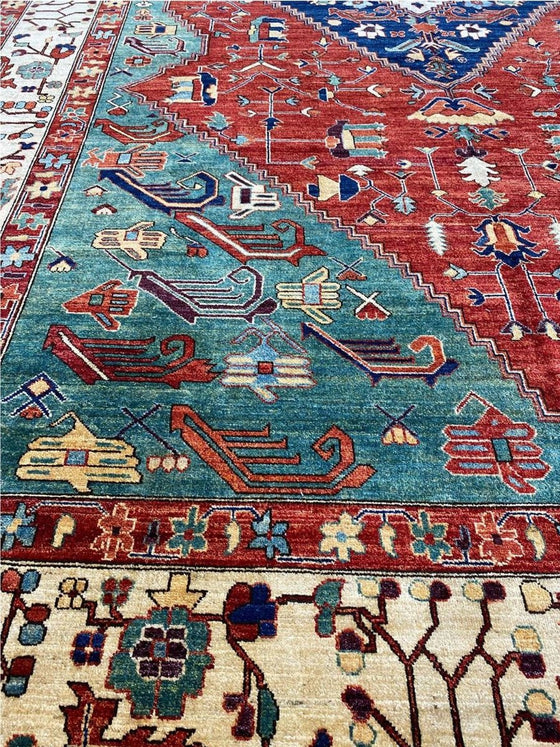 9x15 Persian Serapi Area Rug - 500897.