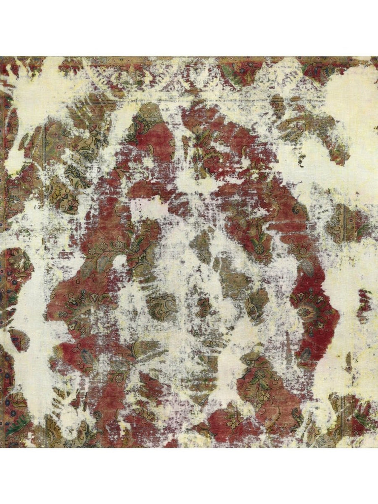 9x9 Vintage Persian Rug - 109796.